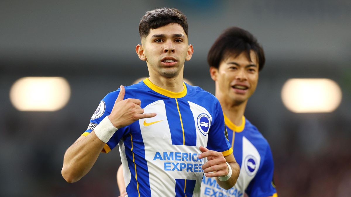 Julio Enciso stunner earns Brighton and Hove Albion draw against Manchester  City to guarantee Europa League football - Eurosport