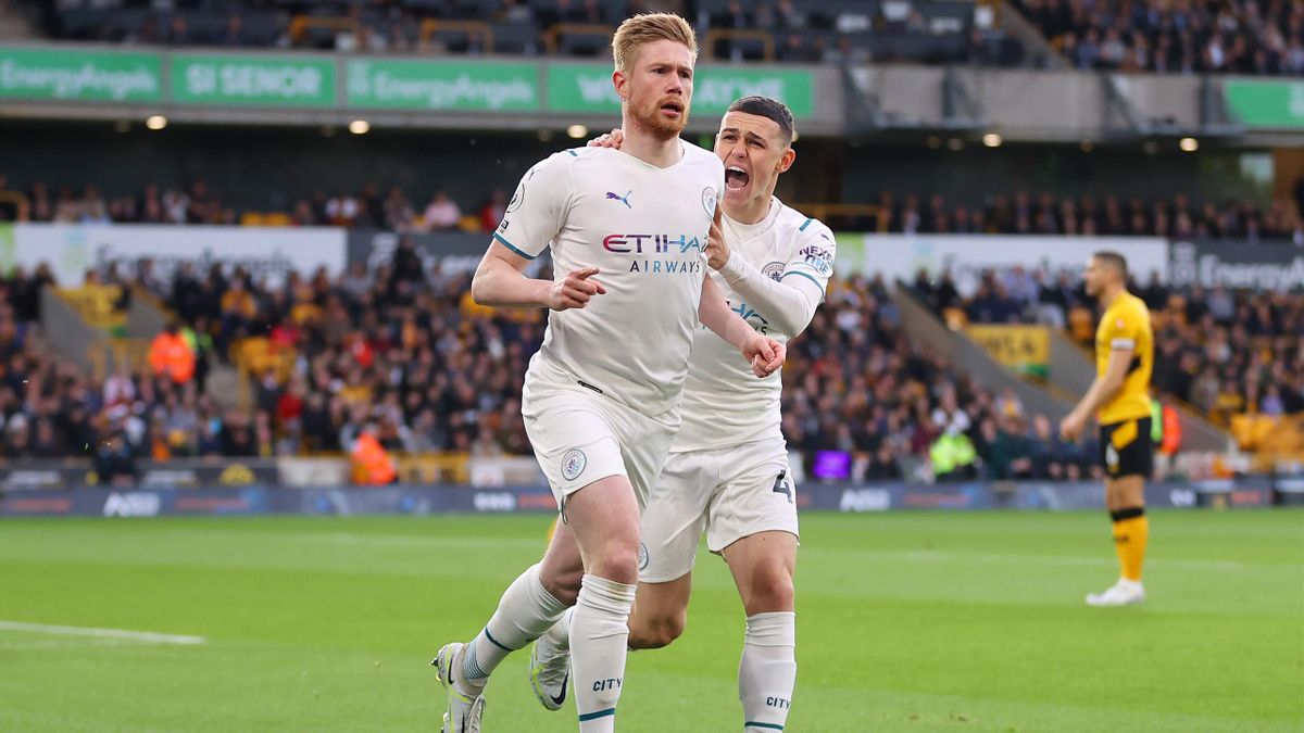 Kevin De Bruyne (l.) and Phil Foden - Manchester City