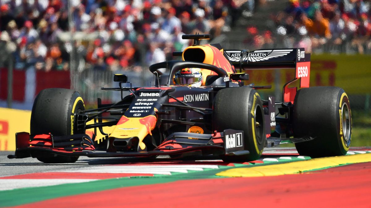 Max Verstappen (Red Bull) lors du Grand Prix d'Autriche