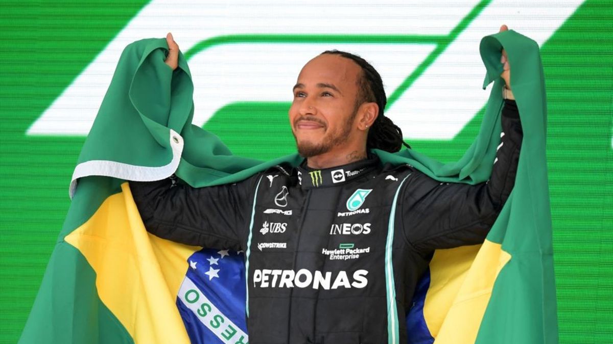 Lewis Hamilton (Mercedes) au Grand Prix de Sao Paulo 2021