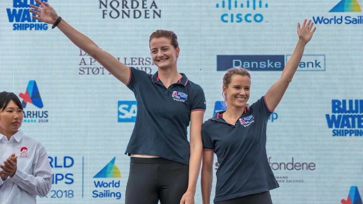 Tokyo 2020 Bad Thoughts Drive Me On Eilidh Mcintyre Team Gb Sailing Partner Of Hannah Mills Eurosport