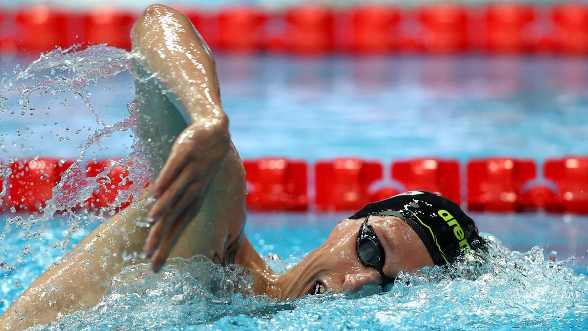 Florian Wellbrock bei der Schwimm-WM
