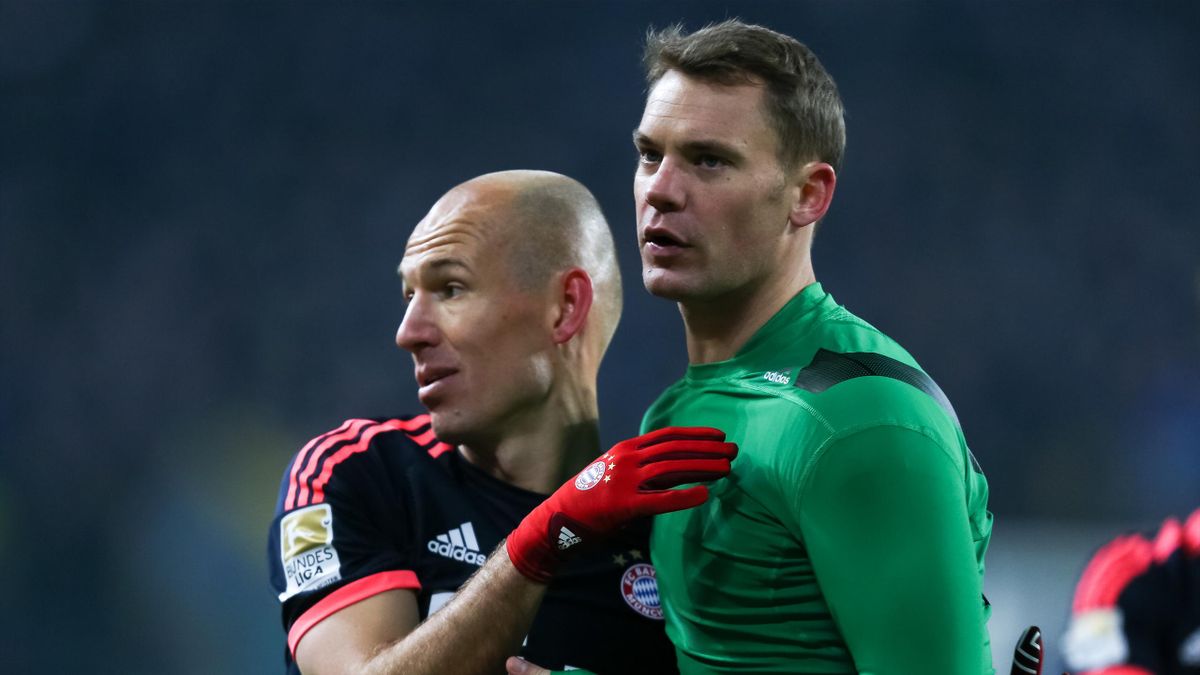 Fc Bayern Quartett Um Manuel Neuer Und Arjen Robben Zuruck Jerome Boateng Fraglich Eurosport