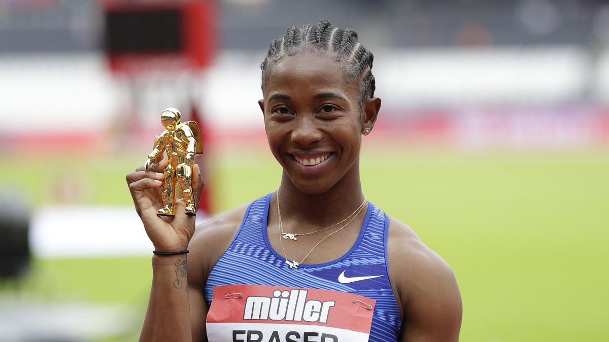 Anniversary Games Round Up Unstoppable Shelly Ann Fraser Pryce Blazes To 100m Glory In London Eurosport