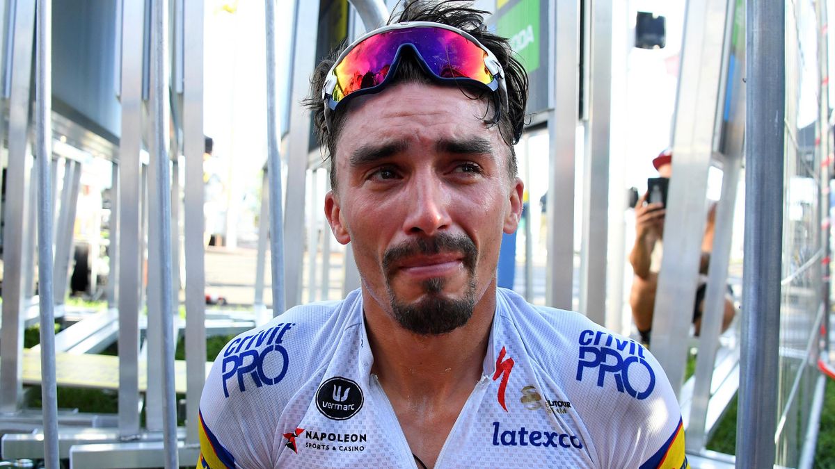 Alaphilippe au bout de l'émotion : "Je voulais dédier ...