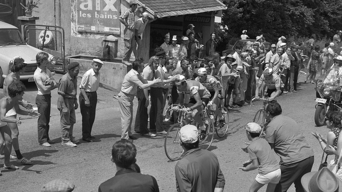 Tour de France 1971 : Luis Ocana mène la danse devant Lucien Van Impe dans l'étape d'Orcières-Merlettes