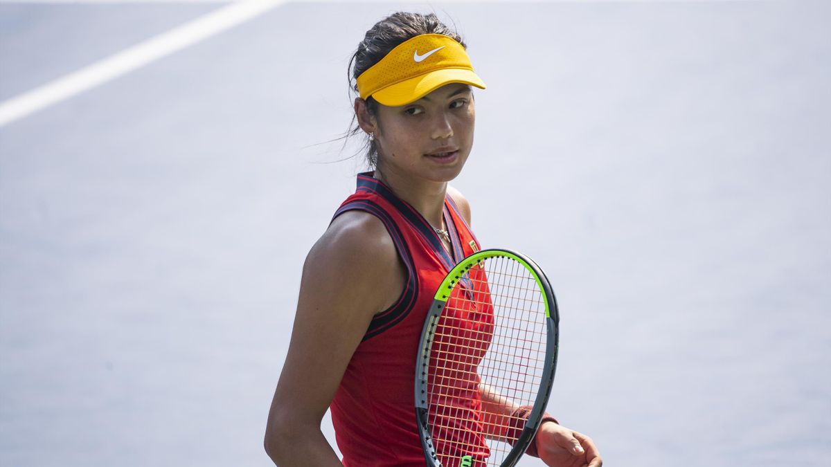 US Open 2021 - Emma Raducanu downs Mayar Sherif in qualifying to reach