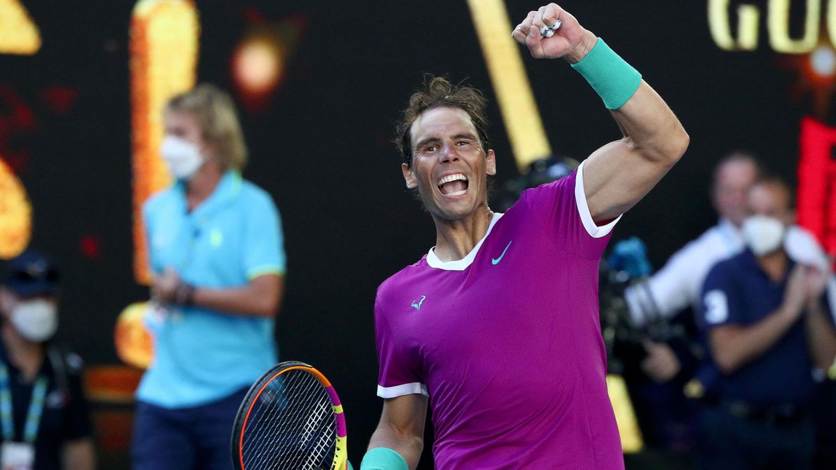 Rafa Nadal celebra su pase a semifinales en el Open de Australia 2022