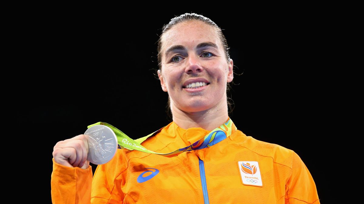 Nouchka Fontijn en haar zilveren medaille op de Olympische Spelen van Rio de Janeiro in 2016