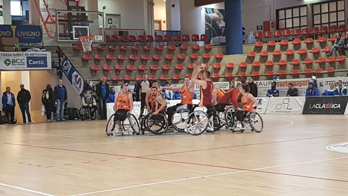 Galatasaray Tekerlekli Basketbol Takımı deplasmanda galip Eurosport