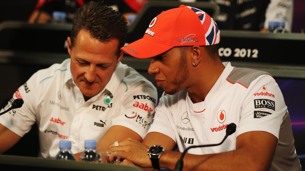 Plus Que Jamais Hamilton Est Dans Les Temps De Passage De Schumacher Eurosport