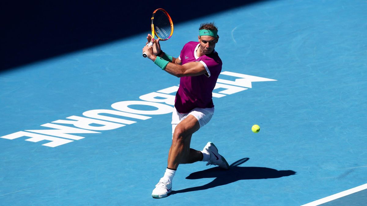 Rafael Nadal bei den Australian Open 2022