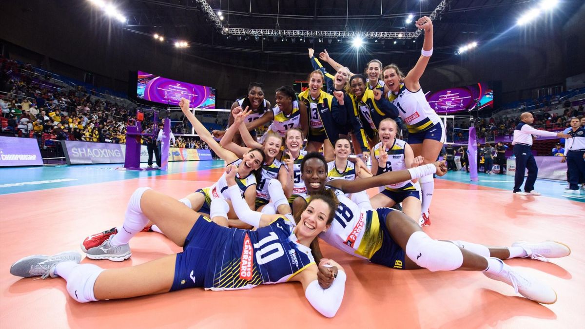 L'Imoco Volley Conegliano campione del mondo 2019 (credits imocovolley/gregolin)