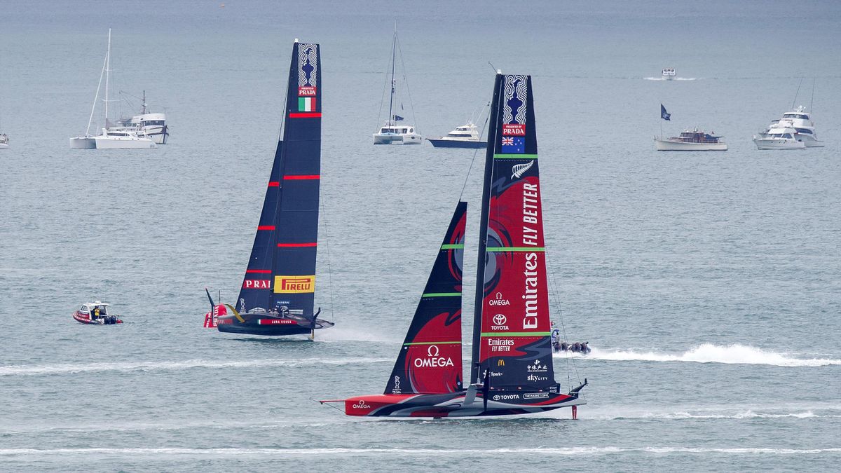 America S Cup 2021 Neuseeland Setzt Sich Gegen Italien Durch Und Verteidigt Titel Eurosport 