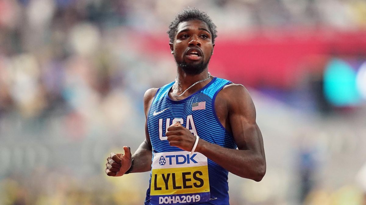 Athlétisme The Inspiration Games Lyles a bien cru battre le record