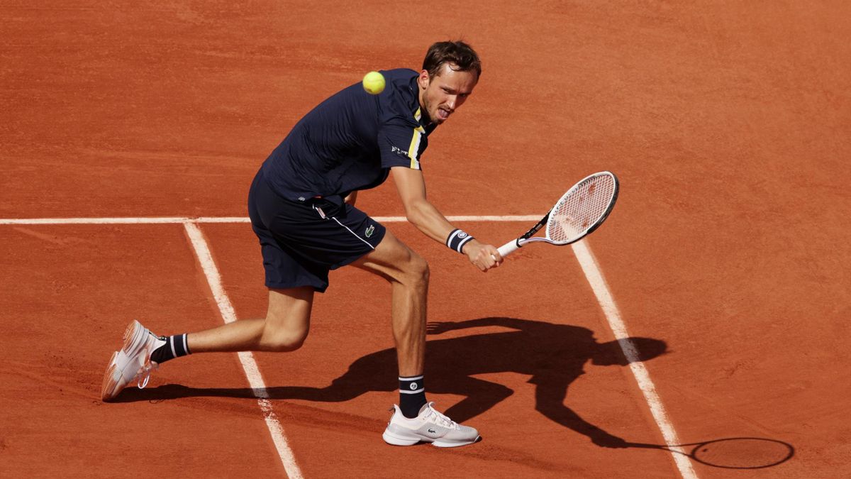 Daniil Medvedev à Roland-Garros
