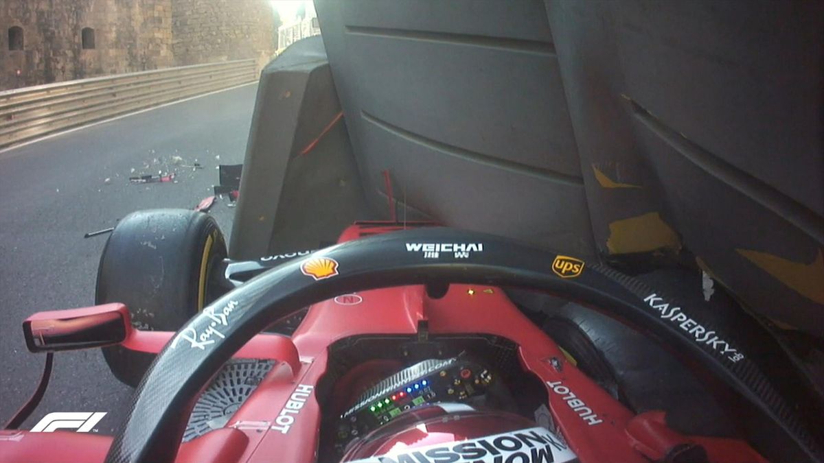 Charles Leclerc, che disastro! Finisce a muro e distrugge la sua Ferrari in  Q2 - Eurosport