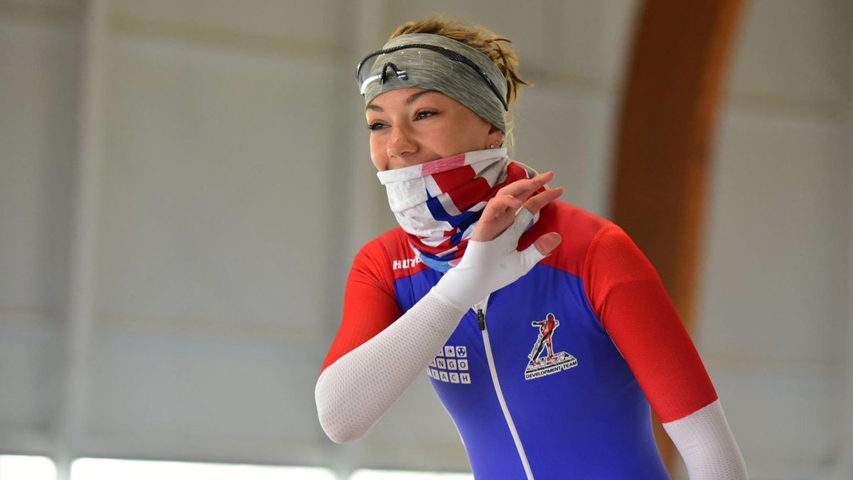 Britain's Ellia Smeding is attempting to qualify for the Winter Olympics