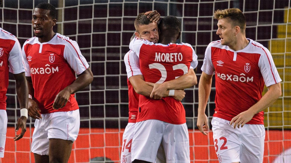 Ligue Europa Reims Qualifie Pour Le 3e Tour Preliminaire Apres Sa Victoire A Geneve 0 1 Eurosport