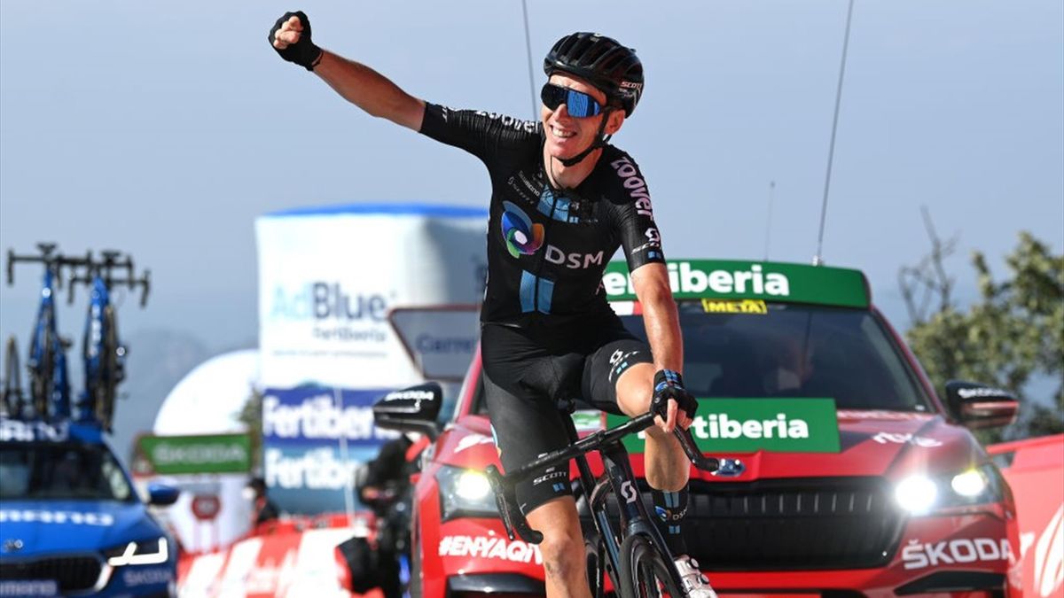 Romain Bardet, vainqueur d'étape sur la Vuelta