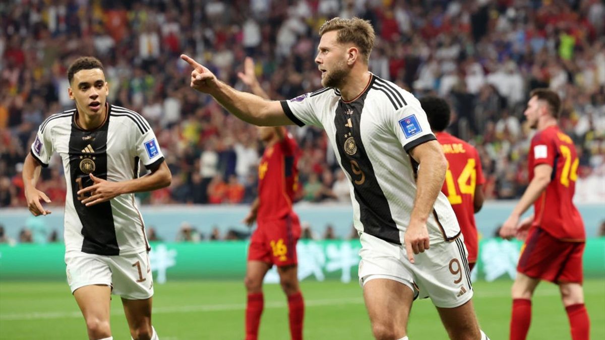 Qatar 2022 | Duitsland grijpt laatste strohalm met gelijkspel tegen Spanje - Eurosport
