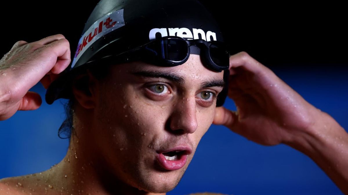 Thomas Ceccon ai Mondiali di nuoto in vasca corta 2021 ad Abu Dhabi