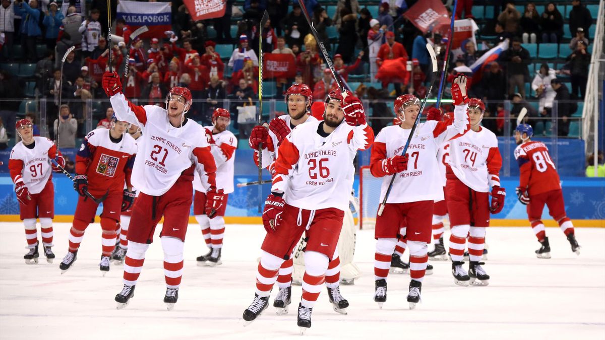 Olympia 18 Russen Verspotten Deutsches Eishockey Team Nur Ein Fake Finale Eurosport