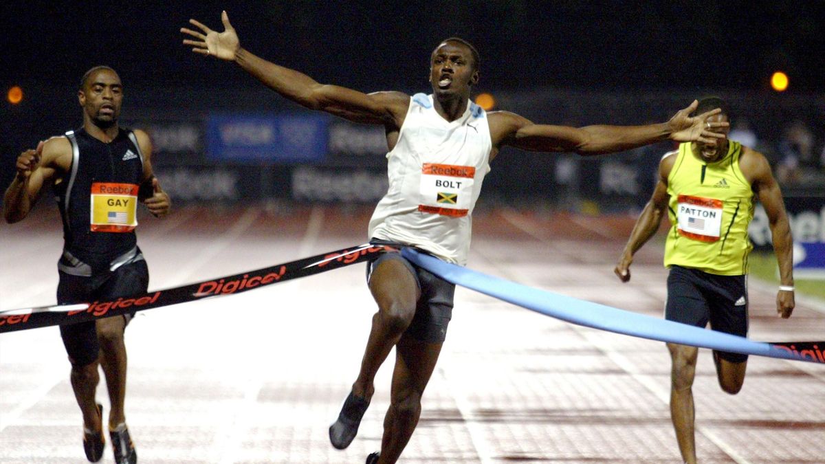 Kein Tag Wie Jeder Andere Usain Bolt Lauft Seinen Ersten Weltrekord Eurosport