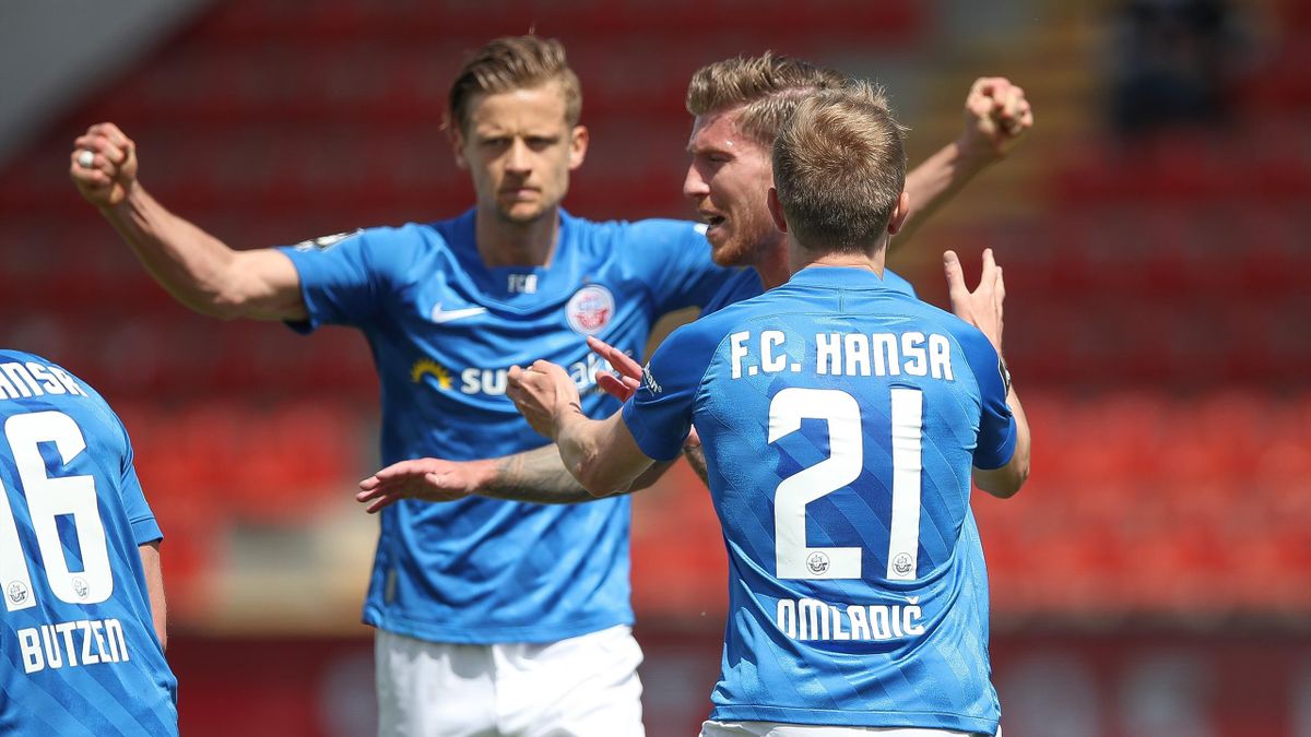 Hansa Rostock steht vor der Rückkehr in der zweite Liga