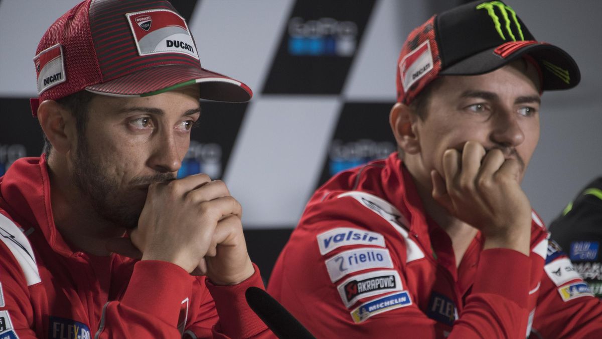 Andrea Dovizioso e Jorge Lorenzo - Ducati 2018