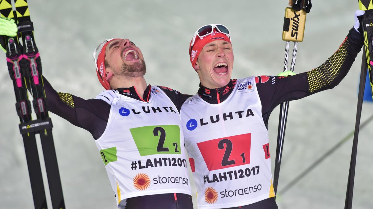Nordische Ski Wm 2017 Dsv Kombinierer Sturmen Zu Gold Im Teamsprint Eurosport