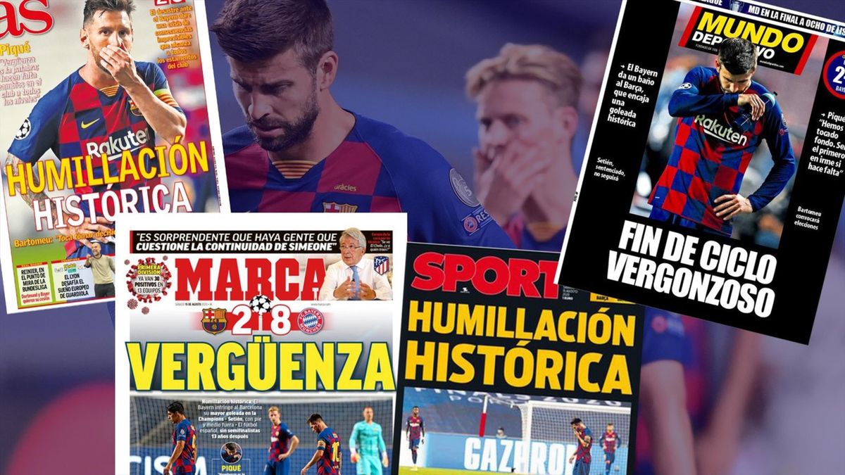 Barça-Bayern, revista presei spaniole