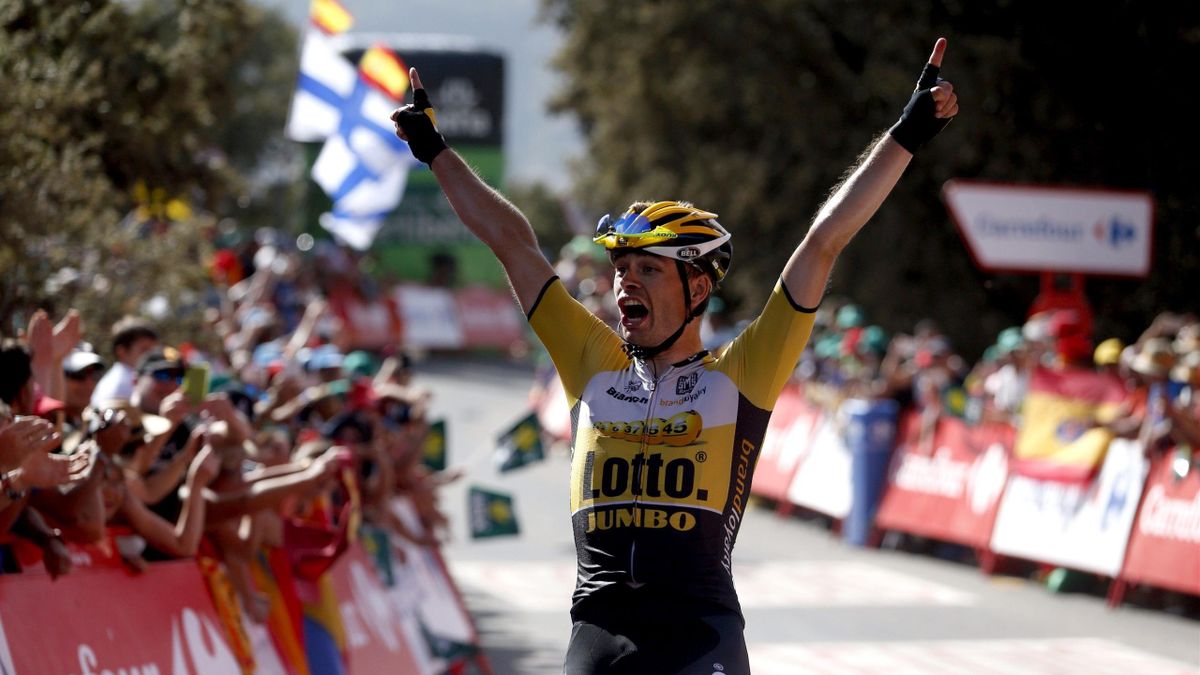 Lindeman (Lotto) win the seventh stage of La Vuelta