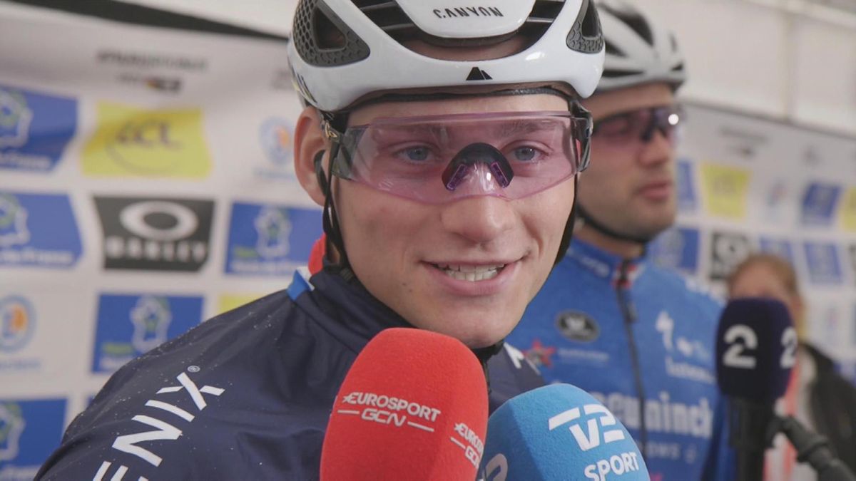 Paris-Roubaix: Interview ofVan Der Poel  before start of Paris Roubaix