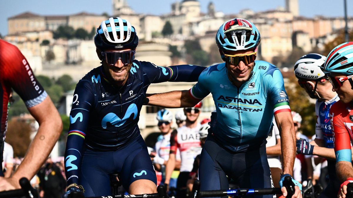 Alejandro Valverde und Vincenzo Nibali