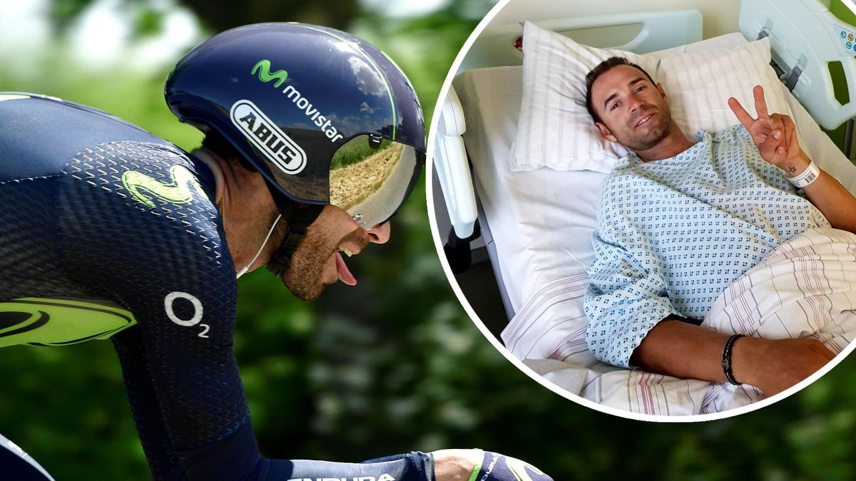 Tour de France 2017: Alejandro Valverde has successful surgery on broken kneecap, says Movistar