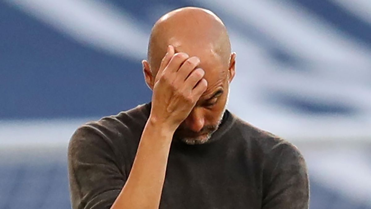 Anxiety Put Nervous Manchester City To The Sword Says Pep Guardiola Eurosport