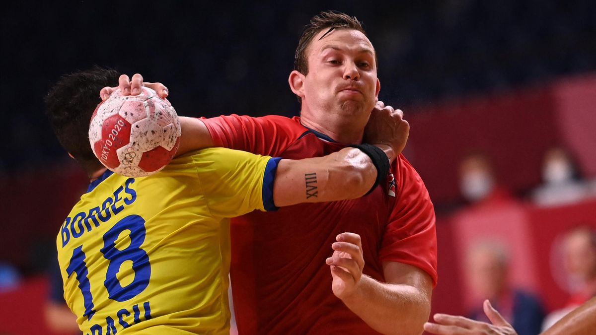 Olympia 2021 Kieler Sander Sagosen Wirft Norwegen Zum Auftaktsieg Gegen Brasilien Auch Frankreich Gewinnt Eurosport