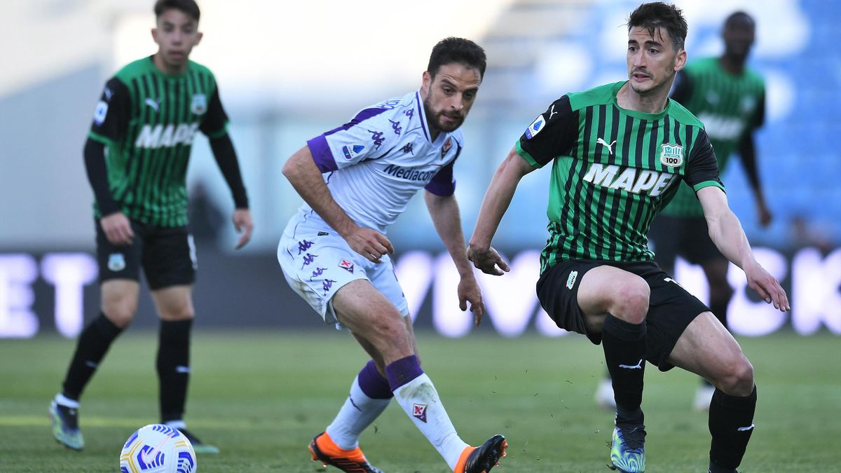 Giacomo Bonaventura, Filip Djuricic, Sassuolo-Fiorentina, Serie A 2020-2021, Getty Images
