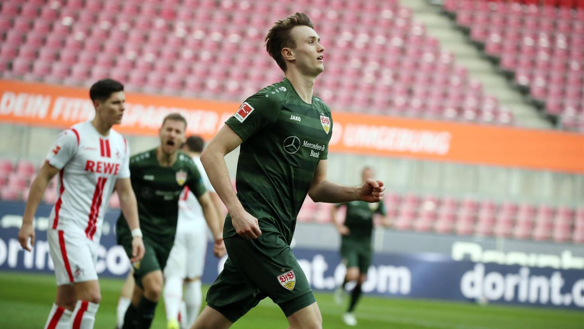Sasa Kalajdzic schoss den VfB Stuttgart zum Sieg beim 1. FC Köln