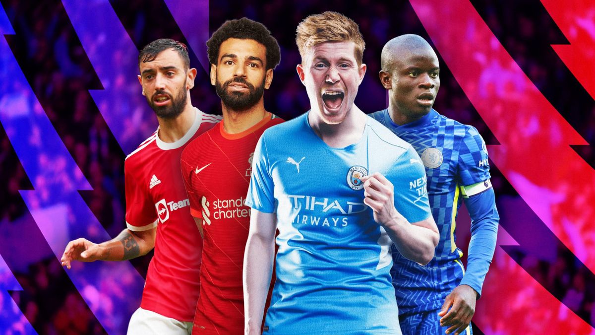 Bruno Fernandes (Manchester United), Mo Salah (Liverpool), Kevin de Bruyne (Manchester City) et N'Golo Kanté (Chelsea) : la bataille du Big 4 peut commencer en Premier League