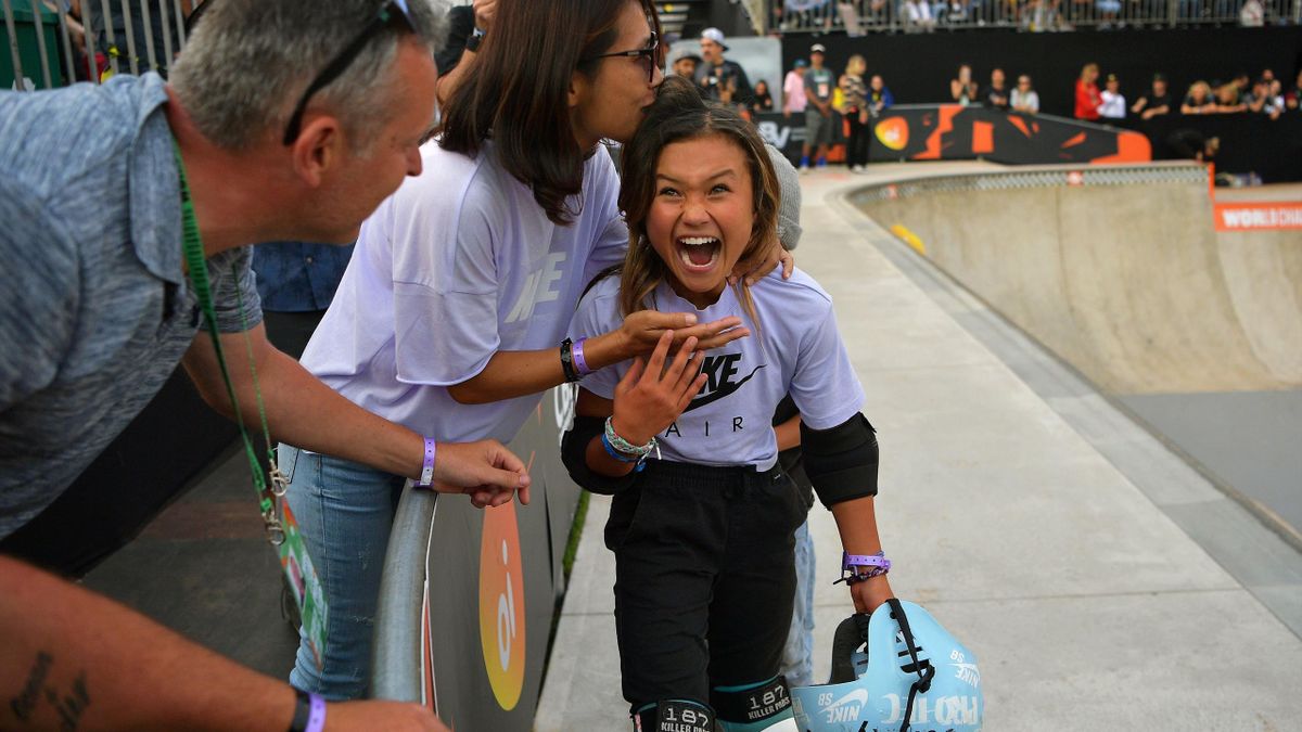 Sky Brown 11 Year Old Skateboarder Lucky To Be Alive After Fracturing Skull In Fall Eurosport