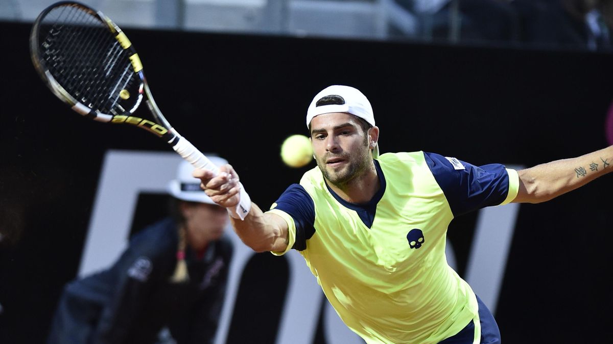 Bolelli come Fognini, ma vince in 4 tie-break; fuori Cecchinato - Eurosport