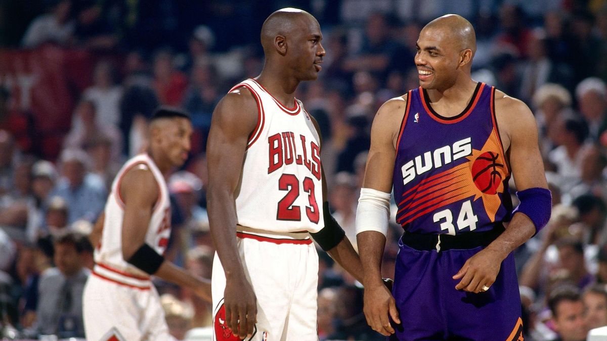 Michael Jordan (Chicago Bulls) vs Charles Barkley (Phoenix Suns)