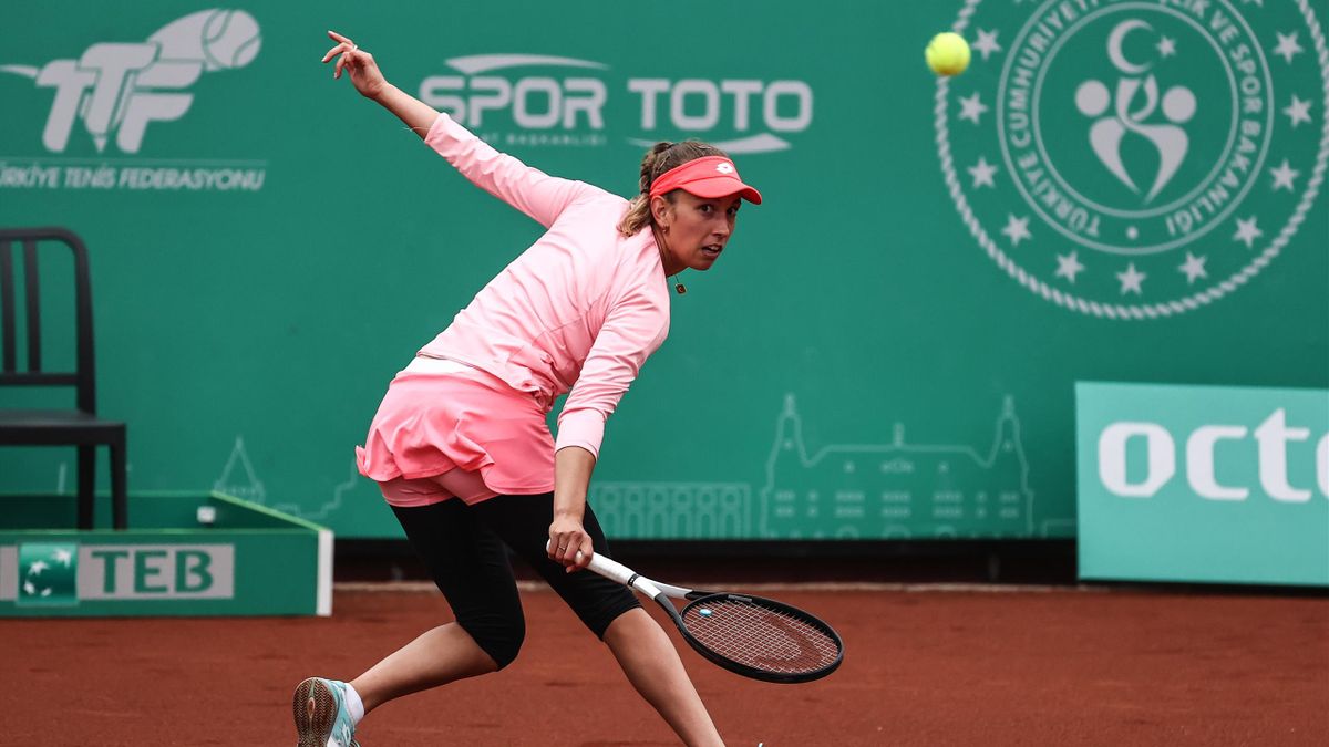 Elise Mertens, au tournoi WTA d'Istanbul