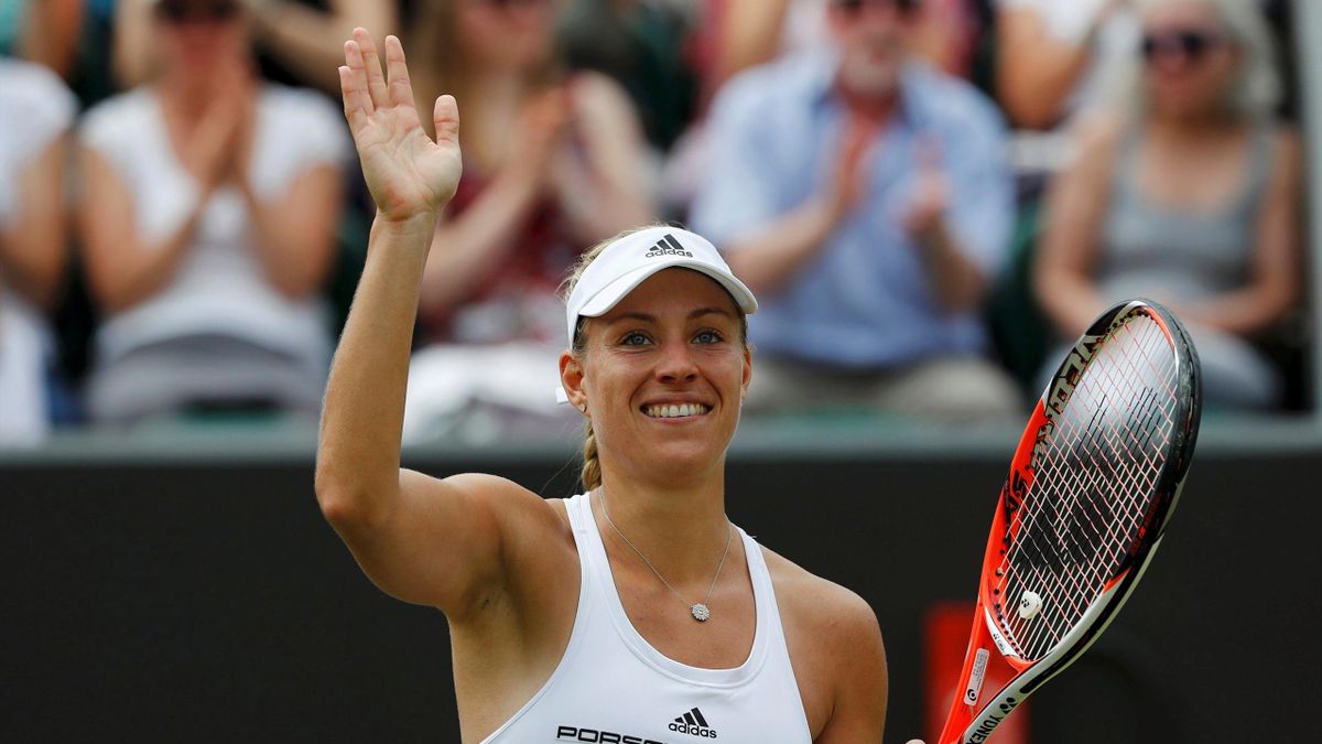 photo Kerber Wimbledon 2016 eurosport
