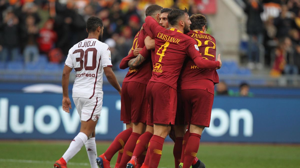 Football Roma Edge Torino In Five Goal Serie A Thriller Eurosport