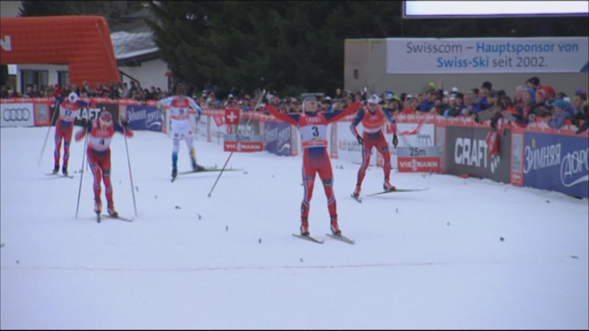 Krogh and Oestberg toast maiden World Cup wins in Davos Eurosport