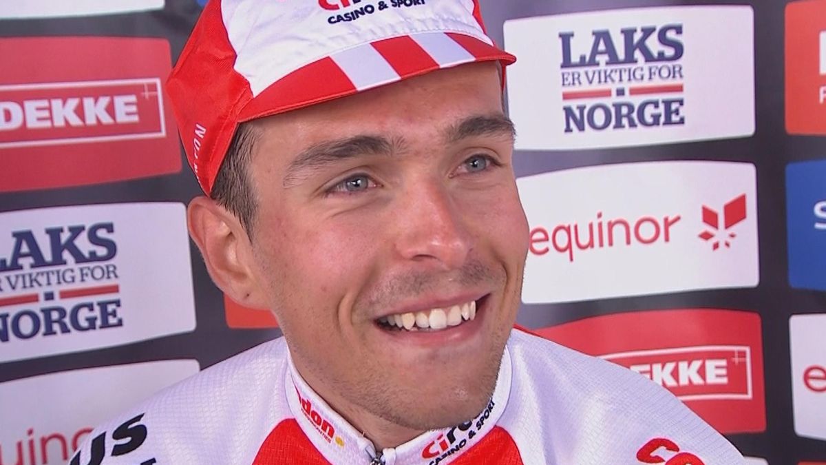 Artic Race of Norway - Stage 3 - Interview Adam Toupallk