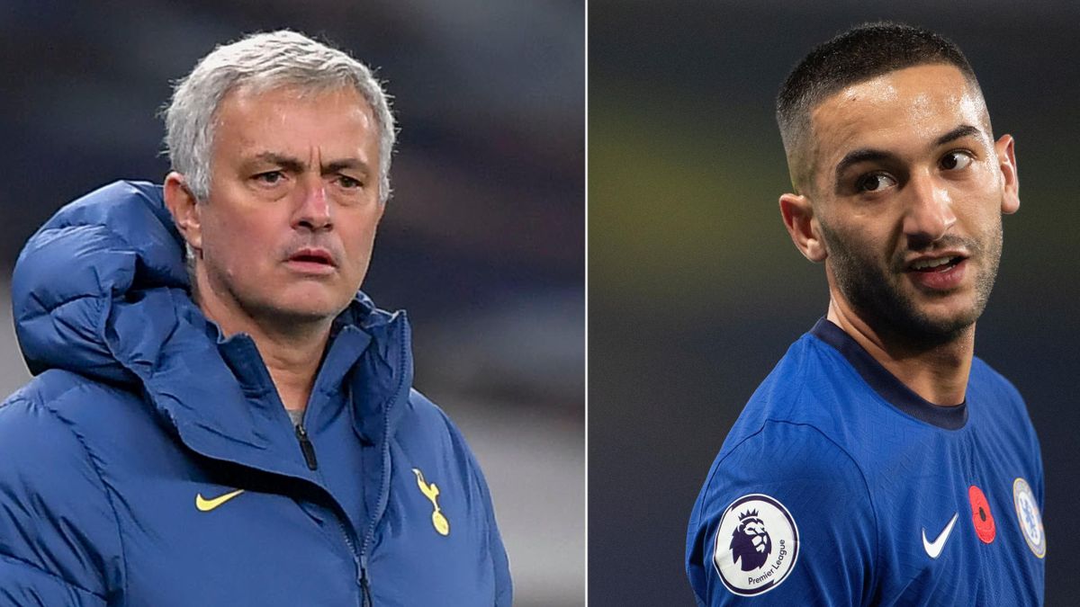 Tottenham Vs Chelsea Hakim Ziyech Looks Set To Be Jose Mourinho S Biggest Problem This Weekend Eurosport
